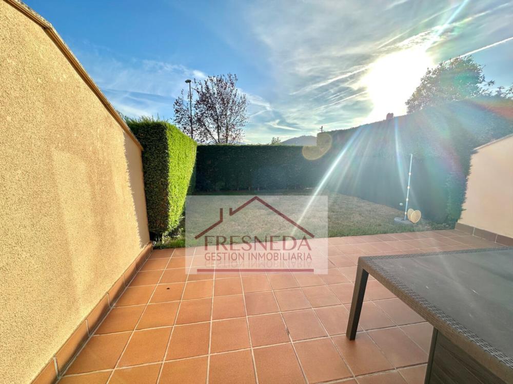 terraza y jardin 